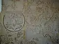 Mosaïque du paon.