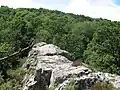 Le site de Saut Roland.
