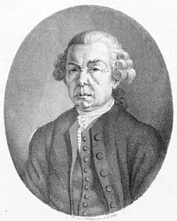 Description de l'image Franz Xaver Richter by Heinrich Eduard von Wintter.jpg.