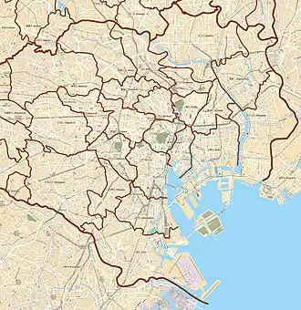 (Voir situation sur carte : Tokyo)