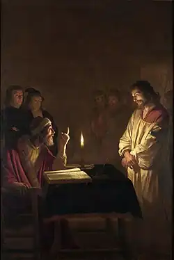 Le Christ devant le grand prêtre, vers 1617, Londres, National Gallery.