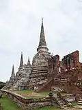 Vue partielle du sanctuaire