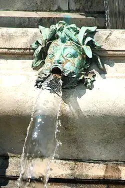 Georges Houtstont. Triton cracheur.