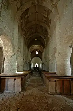 La voûte centrale.
