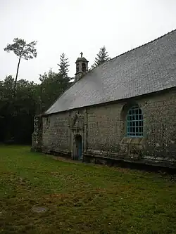 La façade sud.