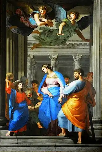 Jésus retrouvé au Temple par Jacques Stella
