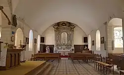 Le transept sud.