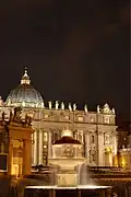 La fontaine de Carlo Fontana.