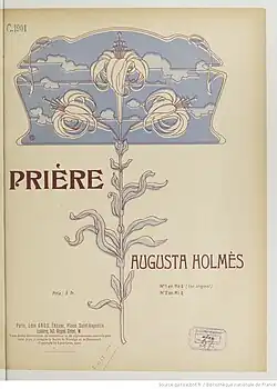 Image illustrative de l’article Prière (Holmès)