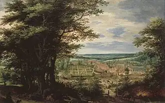 L'abbaye de la Cambre, 1609, Musée d'arts de Nantes