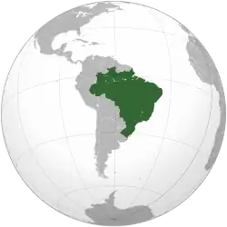 Description de l'image Brazil (orthographic projection).svg.