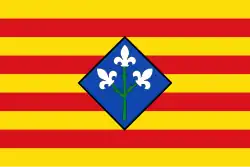 Drapeau de Province de Lleida Província de Lleida (ca) Provincia de Lhèida (oc) Provincia de Lérida (es)