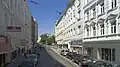 En face de l'Aumannplatz