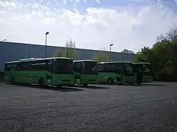 Dépôt : 2 Récréos, 1 Arès, 1 Crossway.