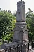 Monument aux victimes de l'incendie du théâtre des Arts.
