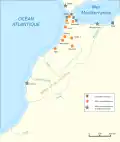 Présence carthaginoise sur la côte atlantique septentrionale de l'Afrique