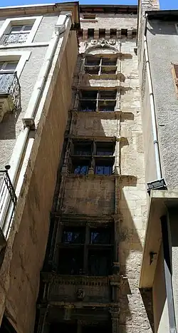 Maison Combettes, rue du Sergent-Borie.