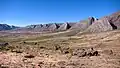 Vue depuis la route vers la grotte de Umajalanta