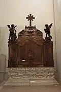 Baptistère du XVIIIe&nbsp;siècle.