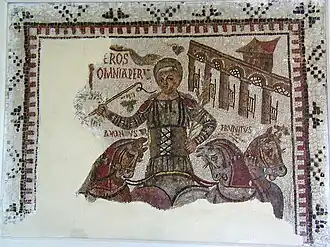 Image illustrative de l’article Mosaïque de l'aurige vainqueur de Dougga