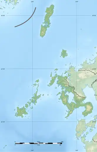 voir sur la carte de la préfecture de Nagasaki