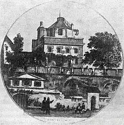 Le deuxième observatoire astronomique de Garipuy, utilisé de 1770 à 1841.