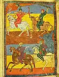 Les quatre cavaliers, f.93r.