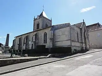Vue sur l'église.