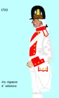 61e régiment d’infanterie de ligne de 1792 à 1795