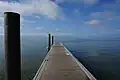 halte nautique en bout de la jetée.