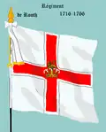 régiment de Rooth de 1718 à 1766
