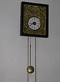 Horloge à pendule.
