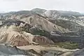 Le Laugahraun dans le Landmannalaugar