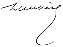 signature de Jean-Louis Loubère