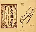 Couverture d'un programme pour la Grande Taverne de Nancy