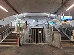 L'extrémité nord du quai, vers Mairie d'Aubervilliers.