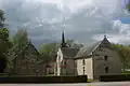 Chapelle Sainte-Noyale : vue extérieure d'ensemble.