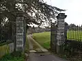 Entrée du domaine de Pravieux
