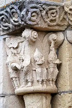 Chapiteau 1 : Convives d'Hérode