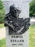 sculpture représentant Paweł Steller