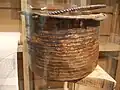 Chaudron en cuivre utilisé pour des rites magiques (caccabus) trouvé à la fontaine d'Anna Perenna.