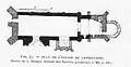 Plan de l'église, dessin de Léo Drouyn (1880)