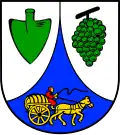 Blason de Schweich an der Römischen Weinstraße