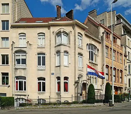 La première extension, 2 avenue Palmerston.