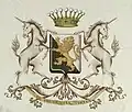 Armes de la famille Jochaud du Plessix.