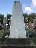 Face du monument mentionnant la bataille d'Algésiras