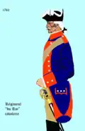 régiment du Roi cavalerie de 1762 à 1767