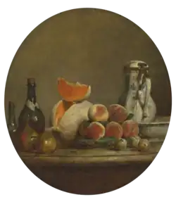 Jean Siméon Chardin, Le Melon entamé, 1760.