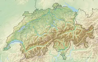 Voir sur la carte topographique de Suisse