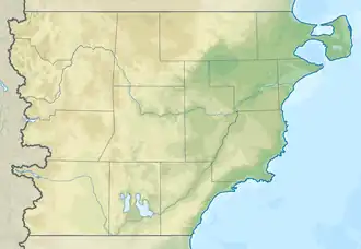 Voir sur la carte topographique de Chubut